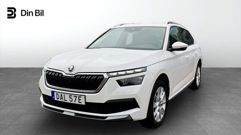 Vit Begagnad 2022 Skoda Kamiq Adventure SUV | 209 900 kr (Marknadspris) - Bild 1/4
