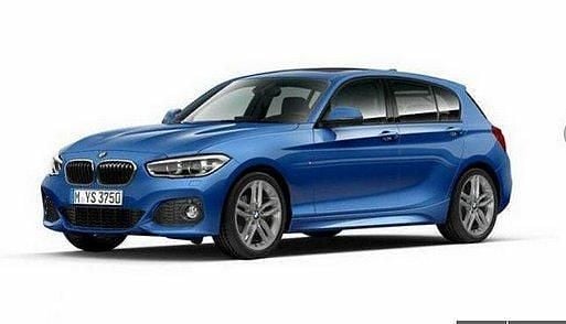 Blå (estorilblå metallic) Begagnad 2018 BMW 120 M Sport Halvkombi | 229 500 kr (Marknadspris) - Bild 1/1