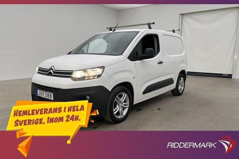Begagnad Citroën Berlingo 102 HK (75 kW) 2018 Vit Minibuss