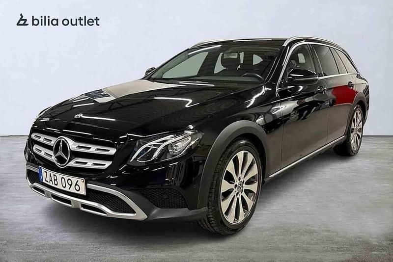 Begagnad Mercedes E220 All-Terrain 2018 Svart Kombi