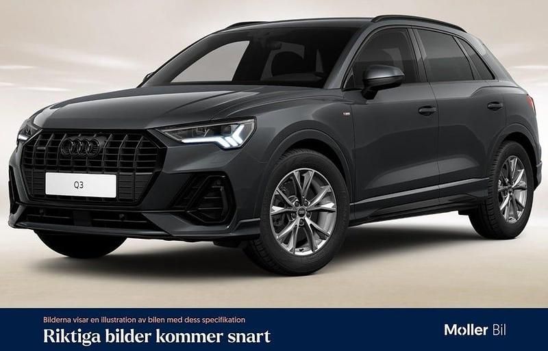 Daytonagrå pärleffekt Begagnad 2024 Audi Q3 S-Line SUV | 449 900 kr (Marknadspris) - Bild 1/4
