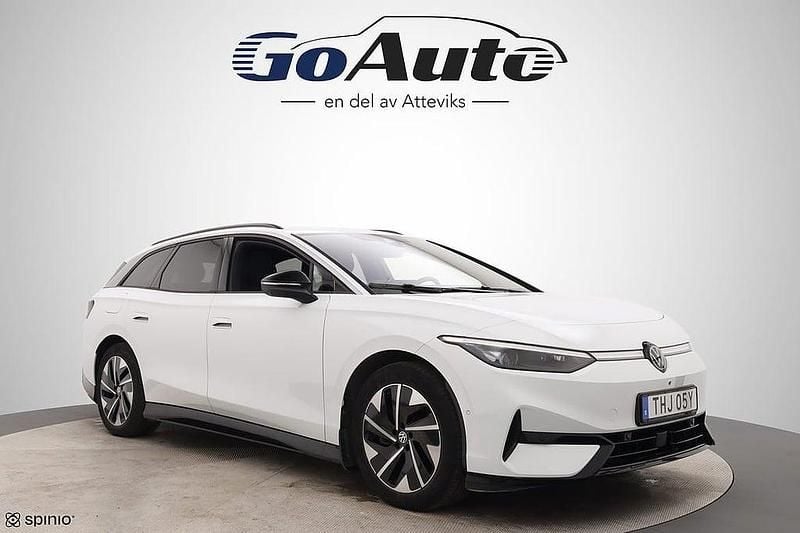 Begagnad VW ID.7 Pro 210 kW (286 HK) 2024 Vit Kombi