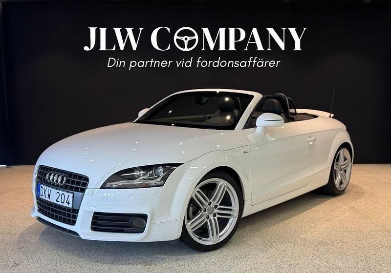 Vit Begagnad 2010 Audi TT Roadster S-Line Cab | 188 000 kr (Lite dyr) - Bild 1/4