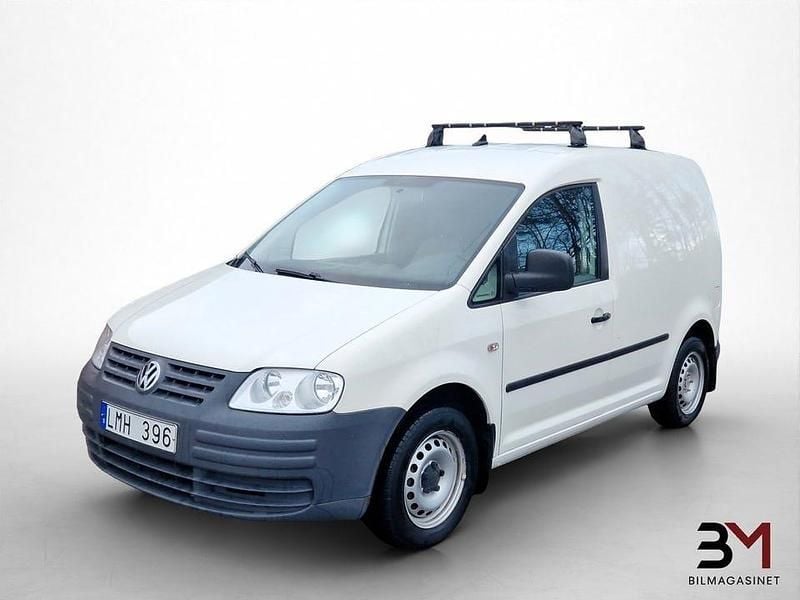 Vit Begagnad 2009 VW Caddy Minibuss | 69 900 kr (Lite dyr) - Bild 1/4