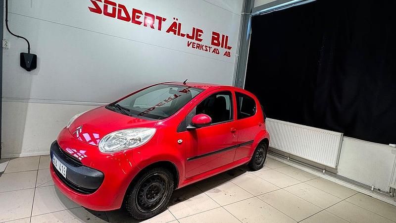 Röd Begagnad 2007 Citroën C1 Halvkombi | 29 900 kr (Marknadspris) - Bild 1/4