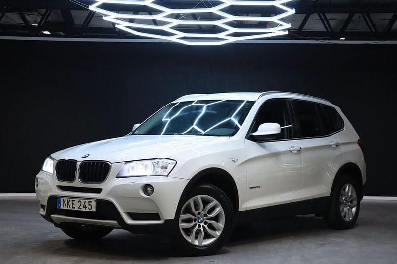 Vit Begagnad 2014 BMW X3 SUV | 124 900 kr (Bra pris) - Bild 1/4