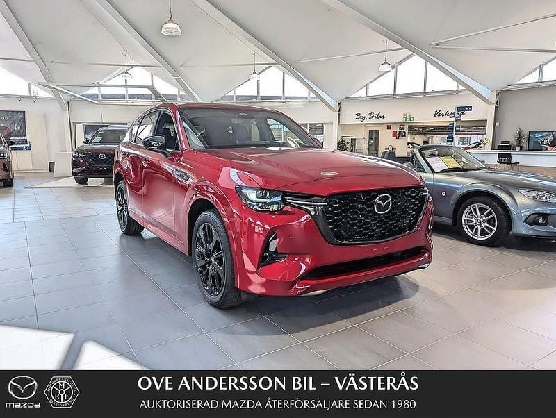 Röd Ny 2025 Mazda CX-60 Homura-Line SUV | 565 500 kr (Bra pris) - Bild 1/4