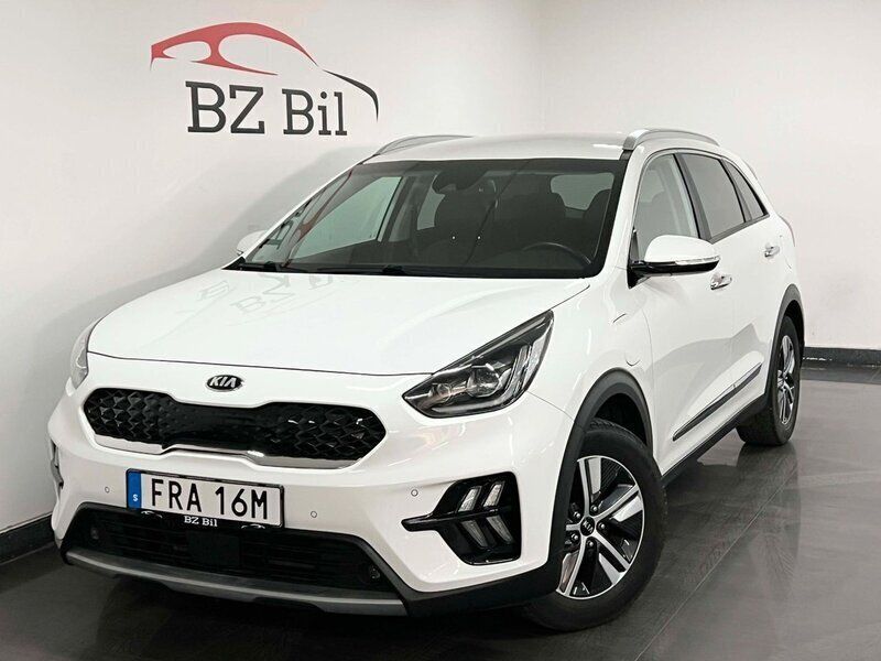 Vit Begagnad 2021 Kia Niro 2 SUV | 199 900 kr (Marknadspris) - Bild 1/4