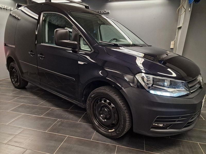Vit Begagnad 2020 VW Caddy Minibuss | 129 000 kr (Bra pris) - Bild 1/4