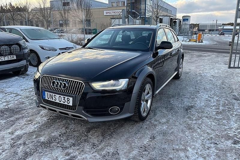 Svart Begagnad 2014 Audi A4 Allroad Comfort Kombi | 99 900 kr (Marknadspris) - Bild 1/4