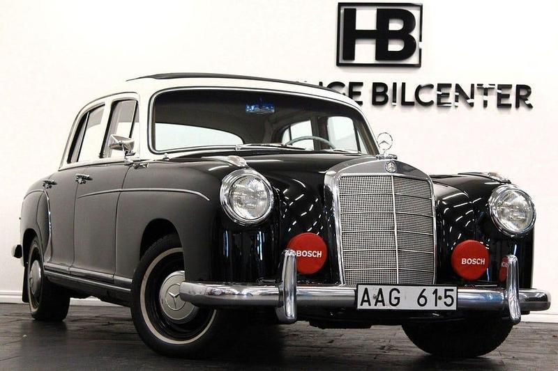 Begagnad Mercedes W180 106 HK (77 kW) 1958 Svart Sedan