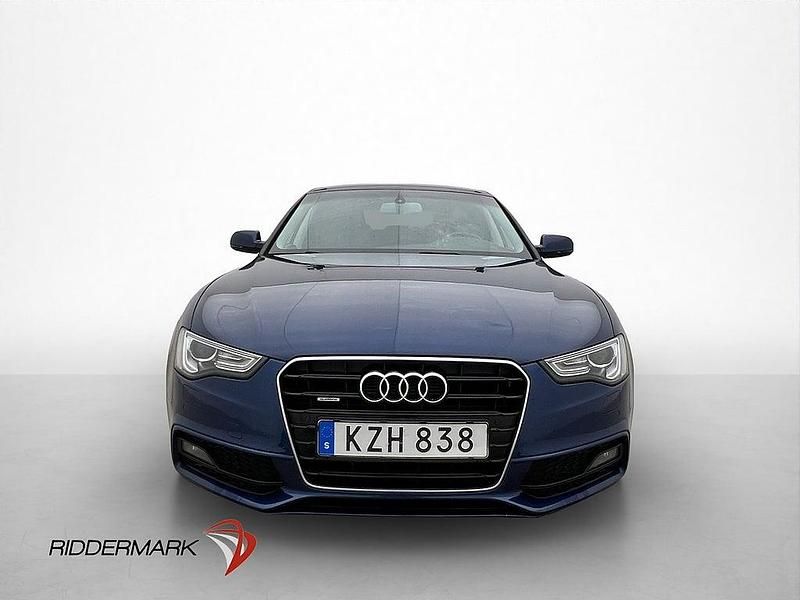 Begagnad Audi A5 Sportback S-Line 190 HK (139 kW) 2015 Blå Halvkombi
