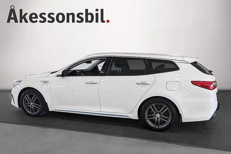 Begagnad Kia Optima 154 HK (113 kW) 2019 Vit Kombi