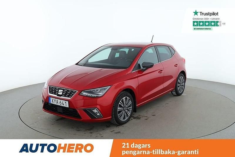Röd Begagnad 2018 Seat Ibiza Beats Halvkombi | 152 000 kr (Lite dyr) - Bild 1/4