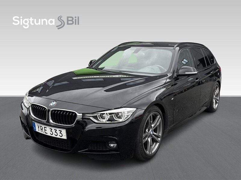 Svart Begagnad 2017 BMW 320 M Sport Kombi | 269 900 kr (Lite dyr) - Bild 1/3
