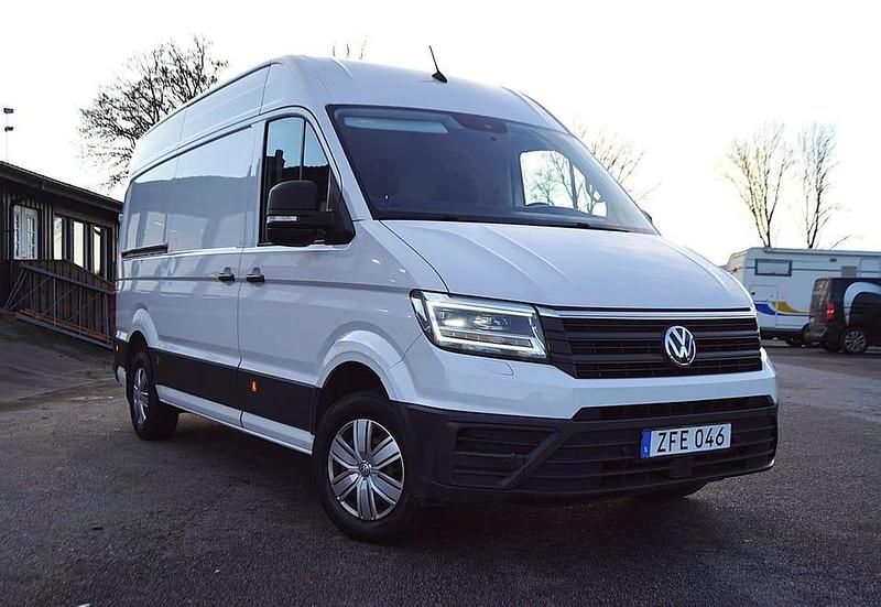 Vit Begagnad 2018 VW Crafter Van | 239 900 kr (Bra pris) - Bild 1/4