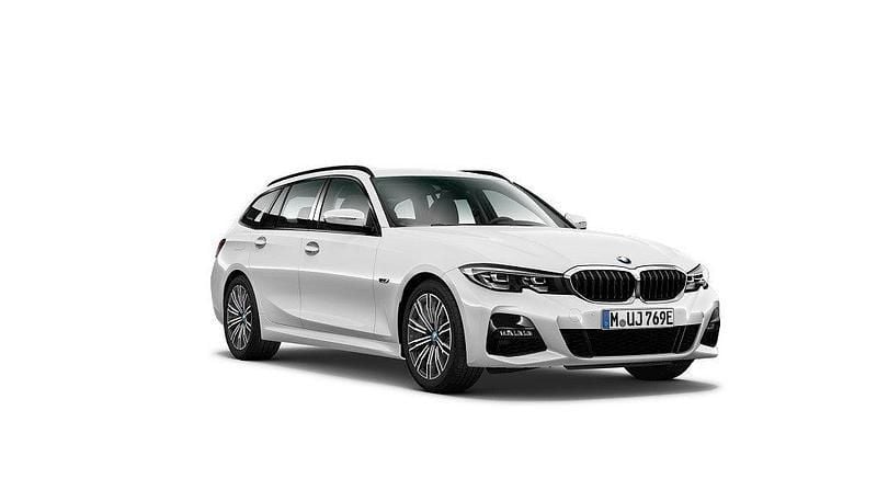 Vit Begagnad 2022 BMW 330e M Sport Kombi | 349 500 kr (Marknadspris) - Bild 1/4