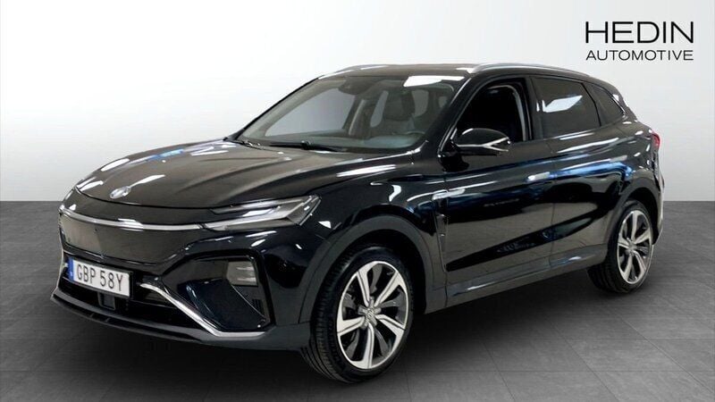 Svart (black) Begagnad 2021 MG Marvel R Performance SUV | 289 900 kr (Superpris) - Bild 1/4