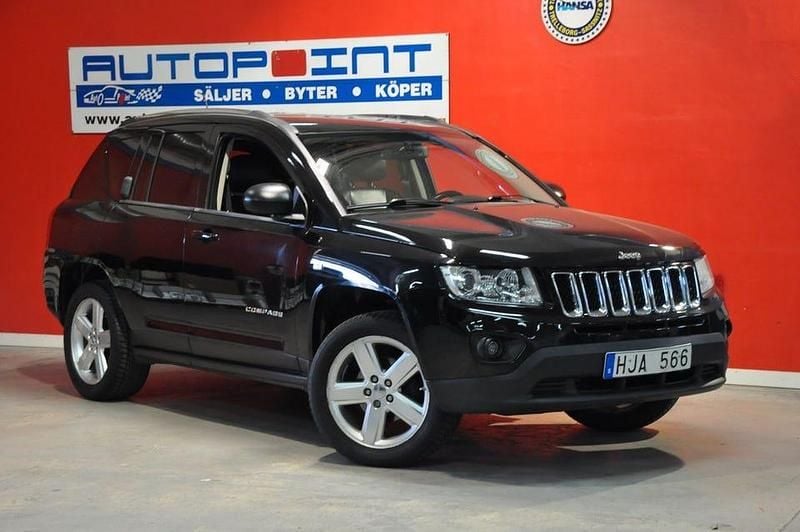 Svart Begagnad 2012 Jeep Compass SUV | 109 900 kr - Bild 1/4