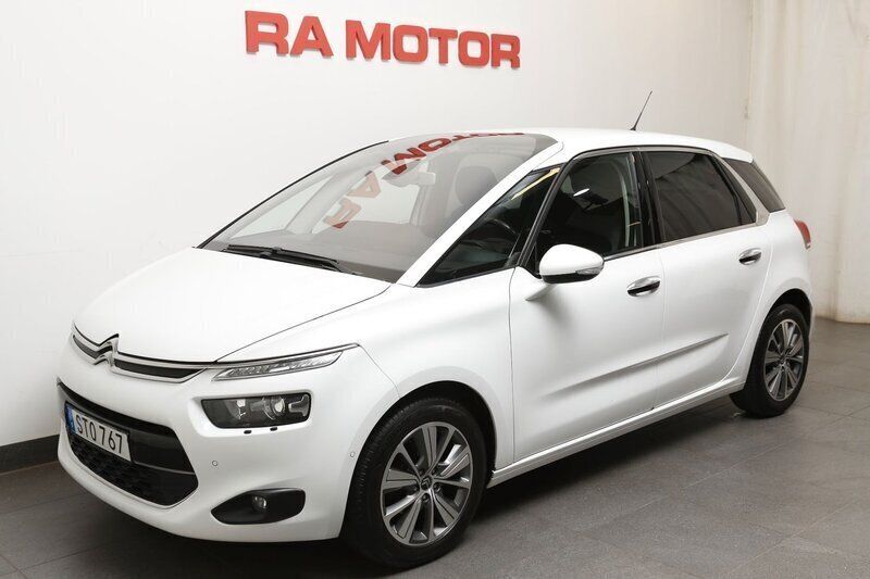 Vit Begagnad 2016 Citroën C4 Picasso Minibuss | 109 900 kr (Bra pris) - Bild 1/3