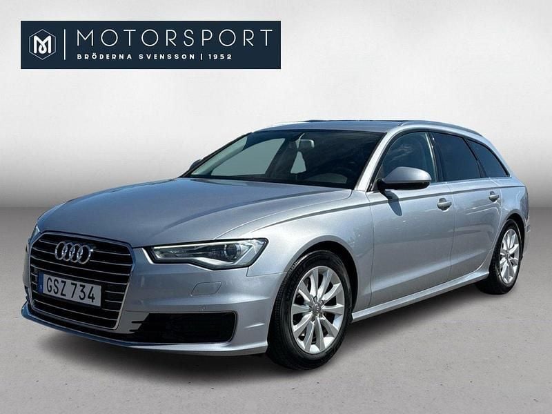 Silver Begagnad 2015 Audi A6 Comfort Kombi | 159 900 kr (Bra pris) - Bild 1/3