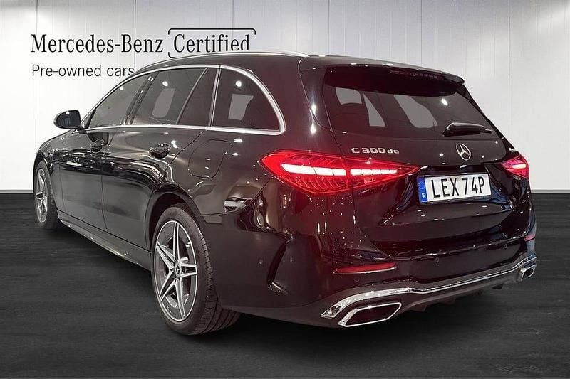 Begagnad Mercedes C300 AMG 313 HK (230 kW) 2025 Svart Kombi