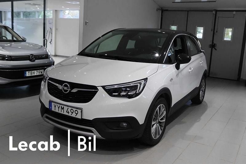Vit Begagnad 2017 Opel Crossland X SUV | 129 500 kr (Marknadspris) - Bild 1/4