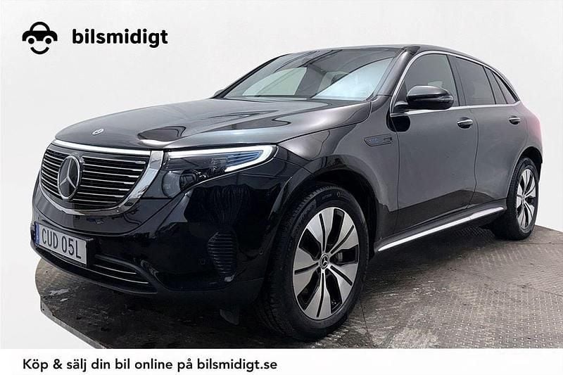 Svart Begagnad 2021 Mercedes EQC400 SUV | 448 900 kr (Marknadspris) - Bild 1/3