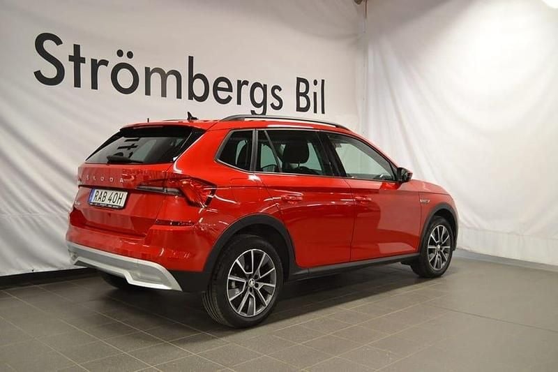 Begagnad Skoda Kamiq ScoutLine 116 HK (85 kW) 2022 Röd SUV