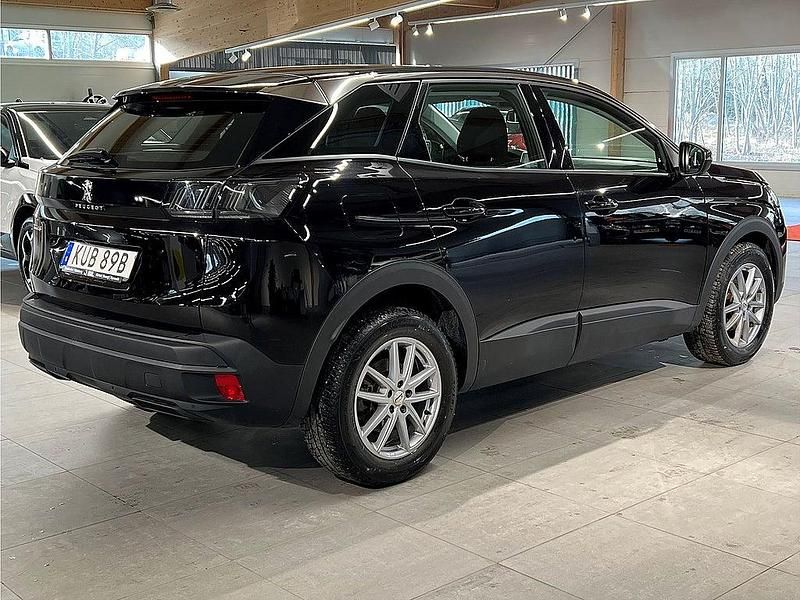 Begagnad Peugeot 3008 Active 131 HK (96 kW) 2021 Svart SUV