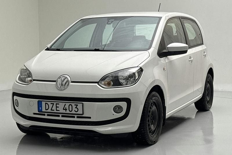 Vit Begagnad 2015 VW up! Halvkombi | 59 000 kr (Marknadspris) - Bild 1/4