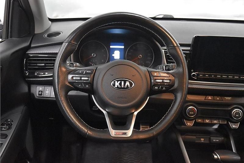 Begagnad Kia Rio GT-Line 120 HK (88 kW) 2020 Svart Halvkombi