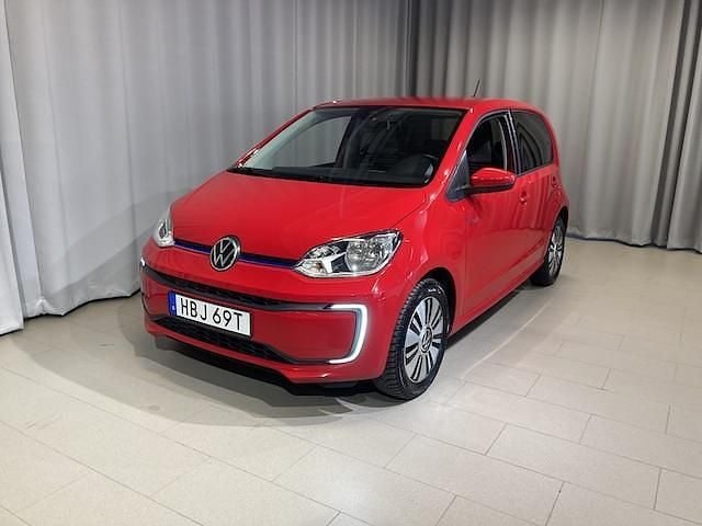 Röd Begagnad 2020 VW e-up! Halvkombi | 154 800 kr (Marknadspris) - Bild 1/4