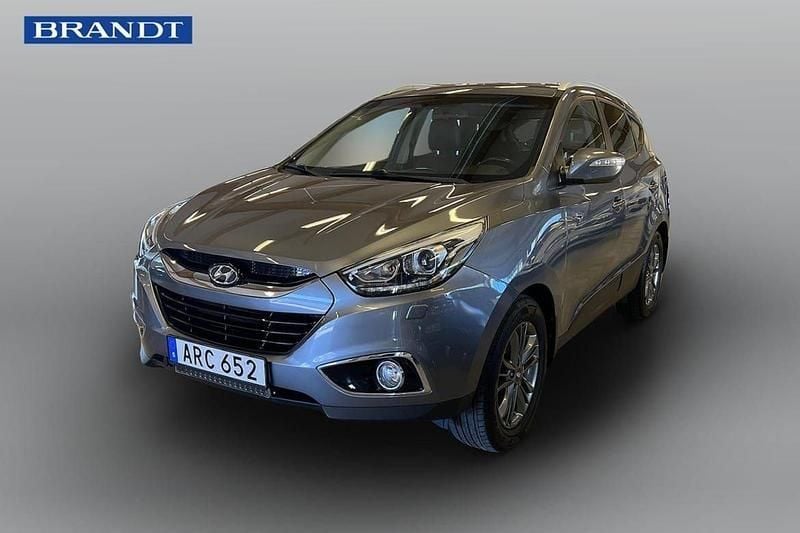 Grå Begagnad 2014 Hyundai ix35 Premium SUV | 129 900 kr (Lite dyr) - Bild 1/4