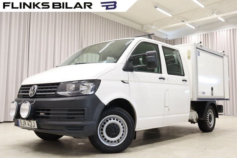 Vit Begagnad 2019 VW T6.1 Van | 299 900 kr (Lite dyr) - Bild 1/4
