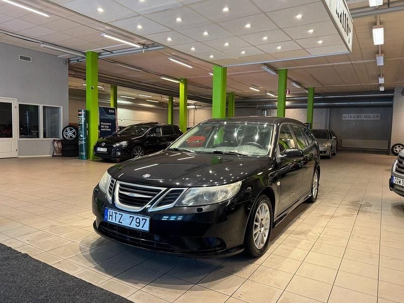 Begagnad Saab 9-3 150 HK (110 kW) 2009 Svart Kombi
