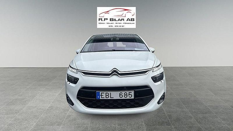 Vit Begagnad 2013 Citroën C4 Picasso Minibuss | 99 000 kr (Marknadspris) - Bild 1/4