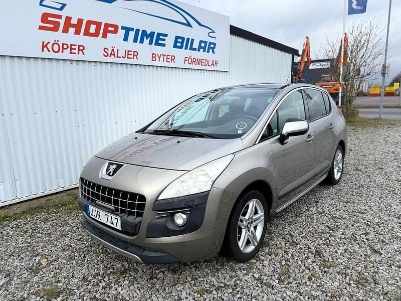 Ljusgrå (grå) Begagnad 2010 Peugeot 3008 Kombi | 59 900 kr (Marknadspris) - Bild 1/4