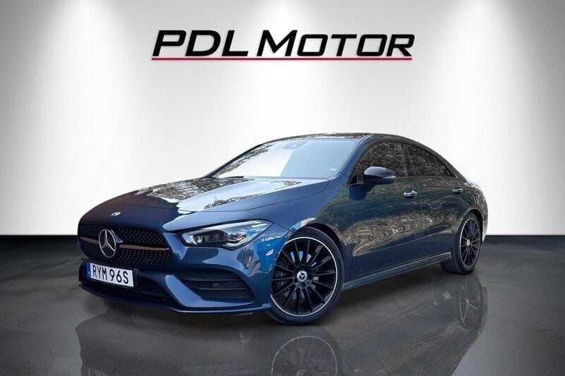 Blå Begagnad 2020 Mercedes CLA220 AMG Sedan | 319 900 kr (Bra pris) - Bild 1/4