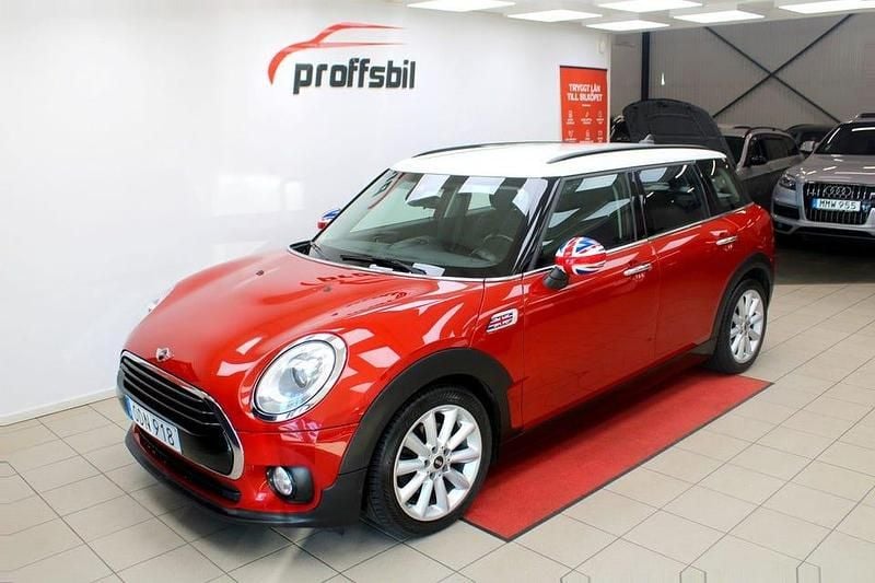 Röd Begagnad 2016 Mini Cooper D Clubman Pepper Kombi | 149 500 kr (Marknadspris) - Bild 1/4