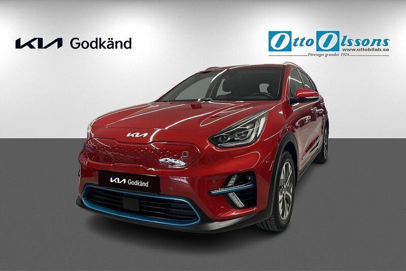 Röd (rödmetallic) Begagnad 2021 Kia e-Niro 2 SUV | 319 000 kr (Dyr) - Bild 1/4