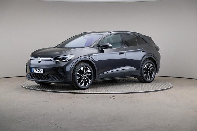 Mörkgrå (mangan gray (metallic)) Begagnad 2021 VW ID.4 Pro Performance SUV | 299 000 kr (Marknadspris) - Bild 1/4