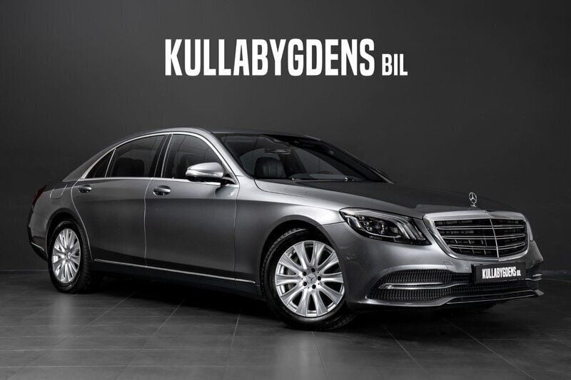 Grå Begagnad 2018 Mercedes S400 Sedan | 569 000 kr (Marknadspris) - Bild 1/4