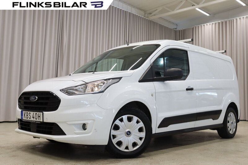 Vit (frozen white) Begagnad 2019 Ford Transit Van | 154 900 kr (Marknadspris) - Bild 1/4