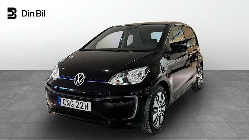 Svart Begagnad 2021 VW e-up! Design Halvkombi | 159 900 kr (Marknadspris) - Bild 1/4