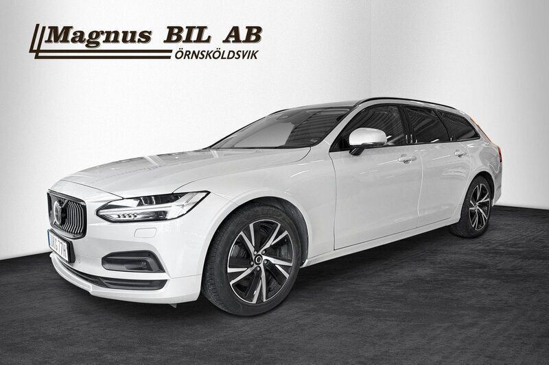 Vit Begagnad 2022 Volvo V90 Momentum Kombi | 369 900 kr (Marknadspris) - Bild 1/4