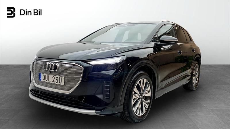 Svart Begagnad 2024 Audi Q4 e-tron Advanced SUV | 439 000 kr (Superpris) - Bild 1/4