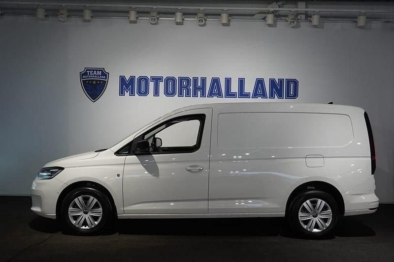 Vit Begagnad 2025 VW Caddy Maxi Minibuss | 369 900 kr (Marknadspris) - Bild 1/4