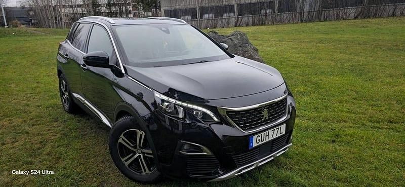 Svart Begagnad 2020 Peugeot 3008 GT SUV | 245 000 kr (Marknadspris) - Bild 1/4