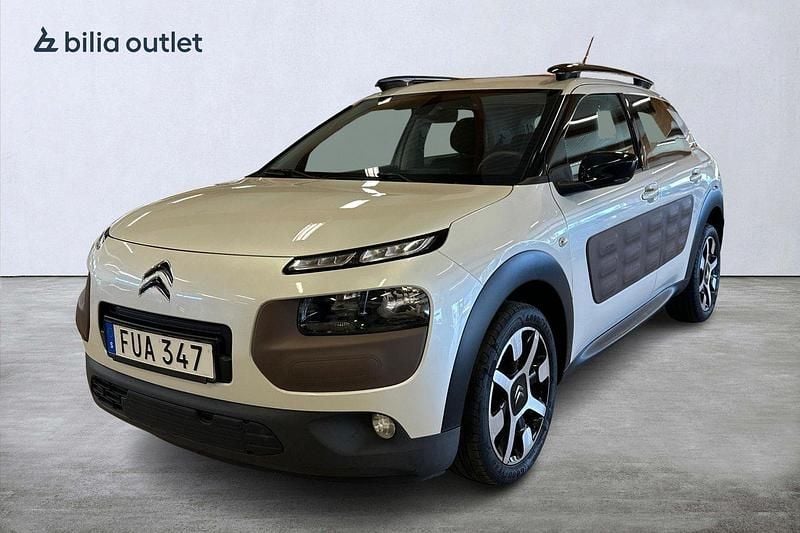 Vit Begagnad 2015 Citroën C4 Cactus Halvkombi | 104 900 kr (Marknadspris) - Bild 1/3